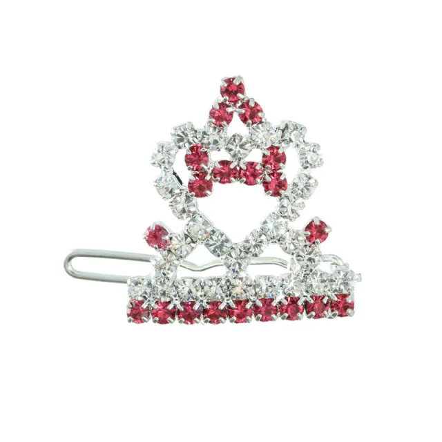 Fashion Crown Dogs And Cats Barrettes Dog Supplies Pink - Shop at LoveMi