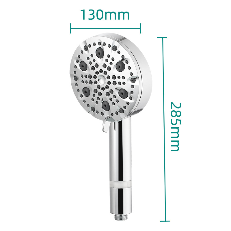 Bathroom Shower Head With Nine Settings And Filtration Function