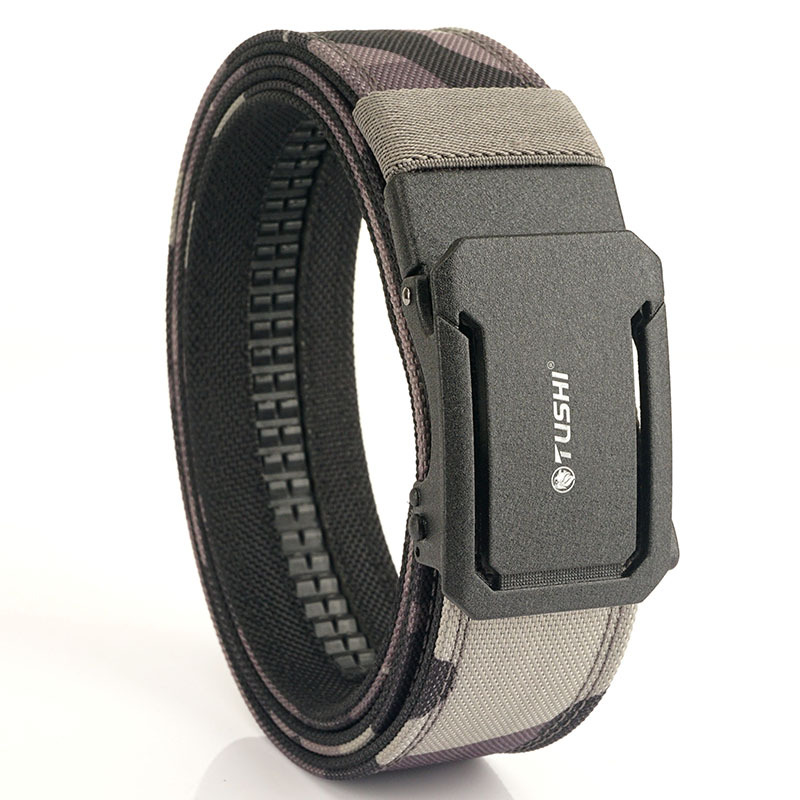 Mens Double-Layer Thickened Tactical Belt