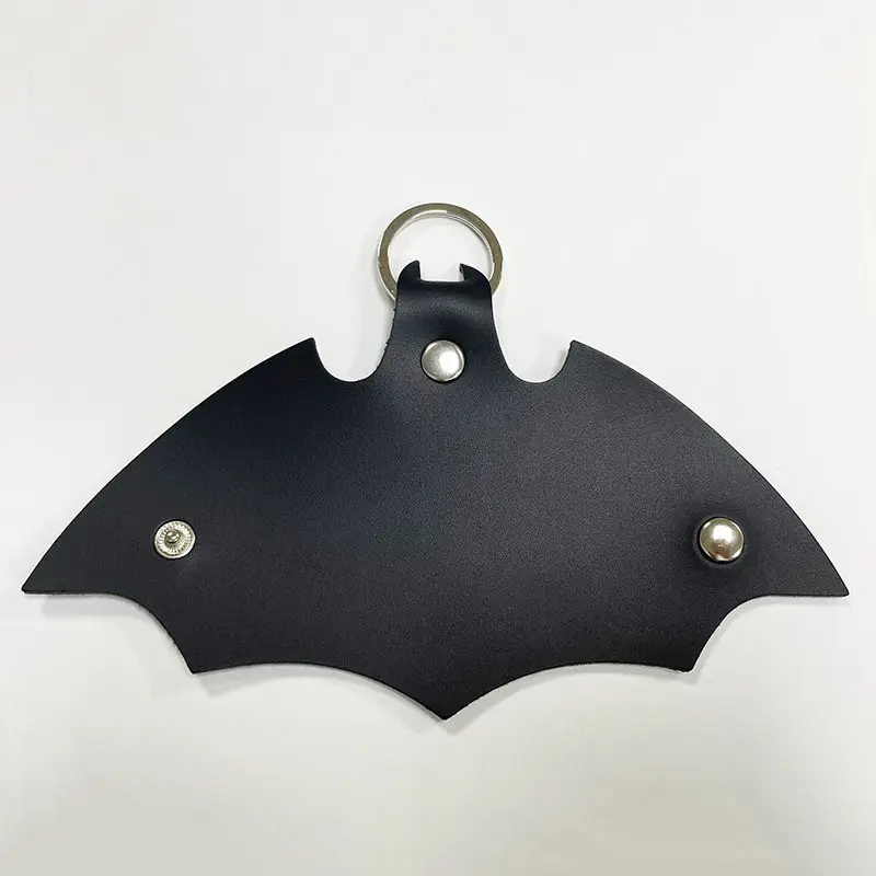 Punk Leather Car Key Ring Package Pendant