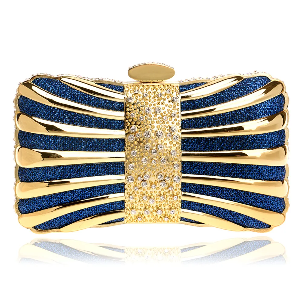 Ladies' Banquet Evening Bag Elegant Lady Of Note Dress Clutch - Blue