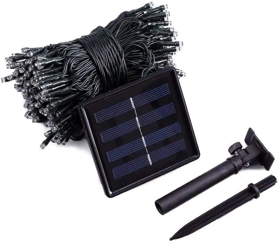LED Christmas Atmosphere Outdoor Waterproof Solar-powered String Lights