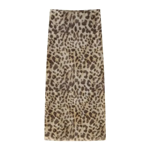 Women's Animal Pattern Printed Short Skirt Skirt L - Shop at LoveMi