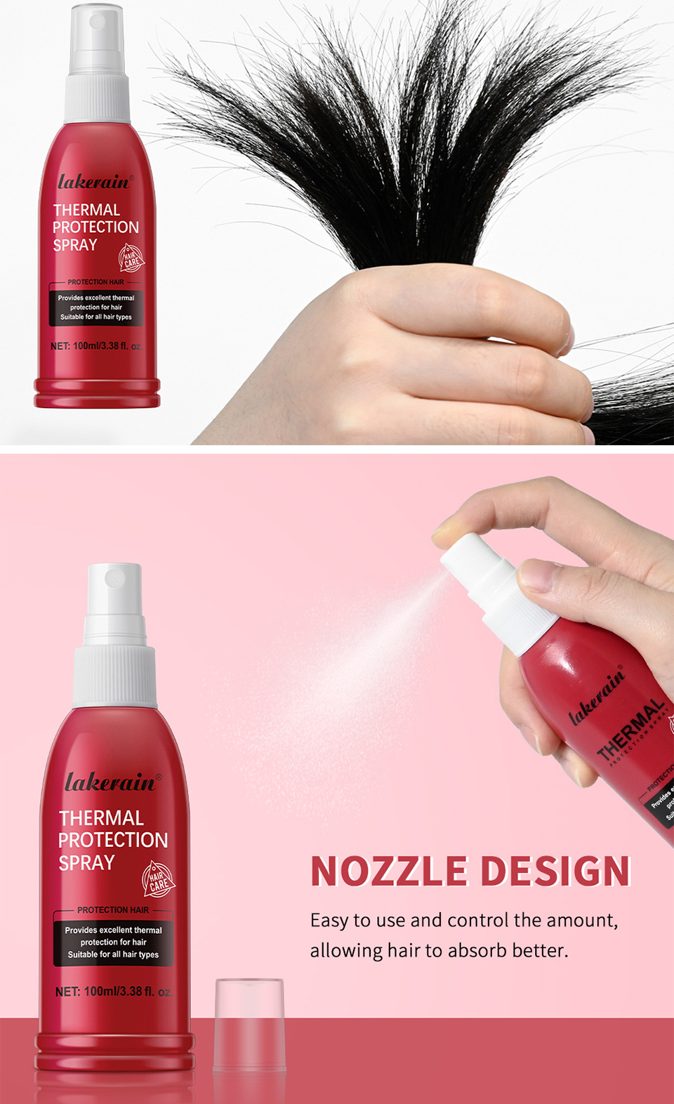 Lakerain Hair Thermal Protection Spray 4d4c72d3 6d31 47b2 9dc6 24fd336eca6d