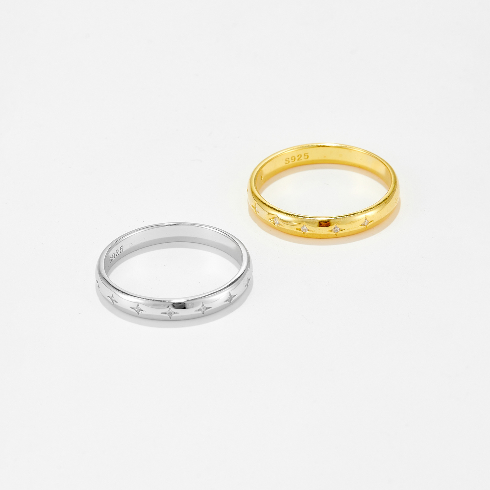 Fashion Men And Women Forefinger Ring Simple