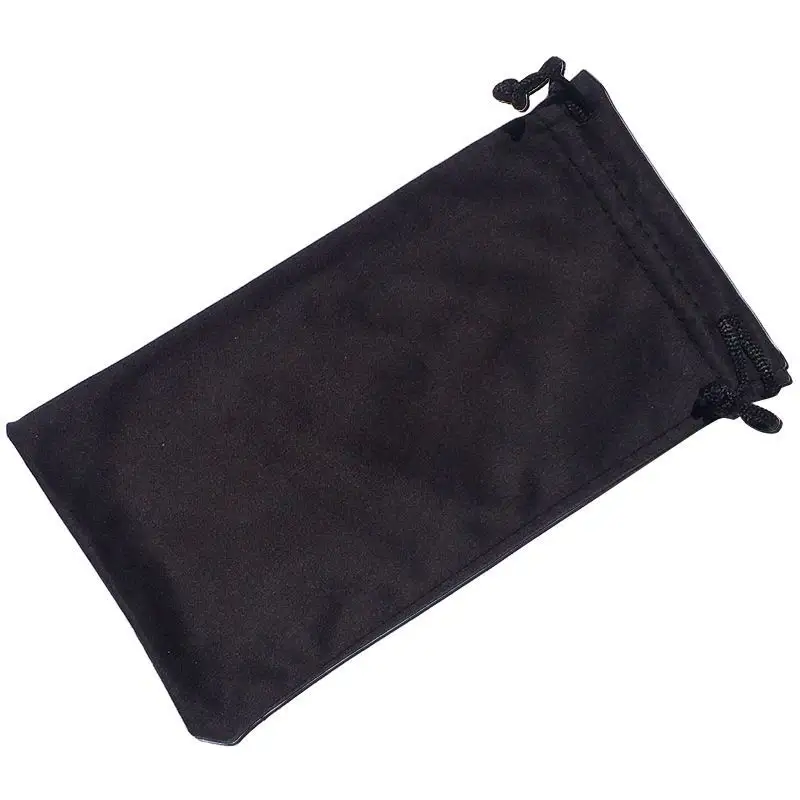 Outdoor Carrying Sunglasses Storage Bag Pressure-proof Flannel