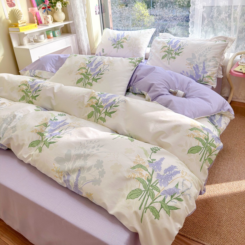 Skin-friendly Cotton Quilt Cover For Home Use - Image 1