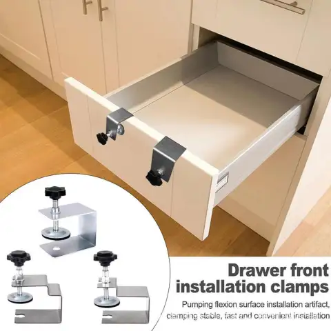 Drawer Panel Fixing Clip New Fast Wood Board Holder