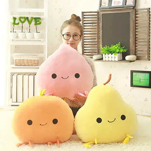 Cute Pillow Fruit Soft Stuffed Plush Cushion Toy