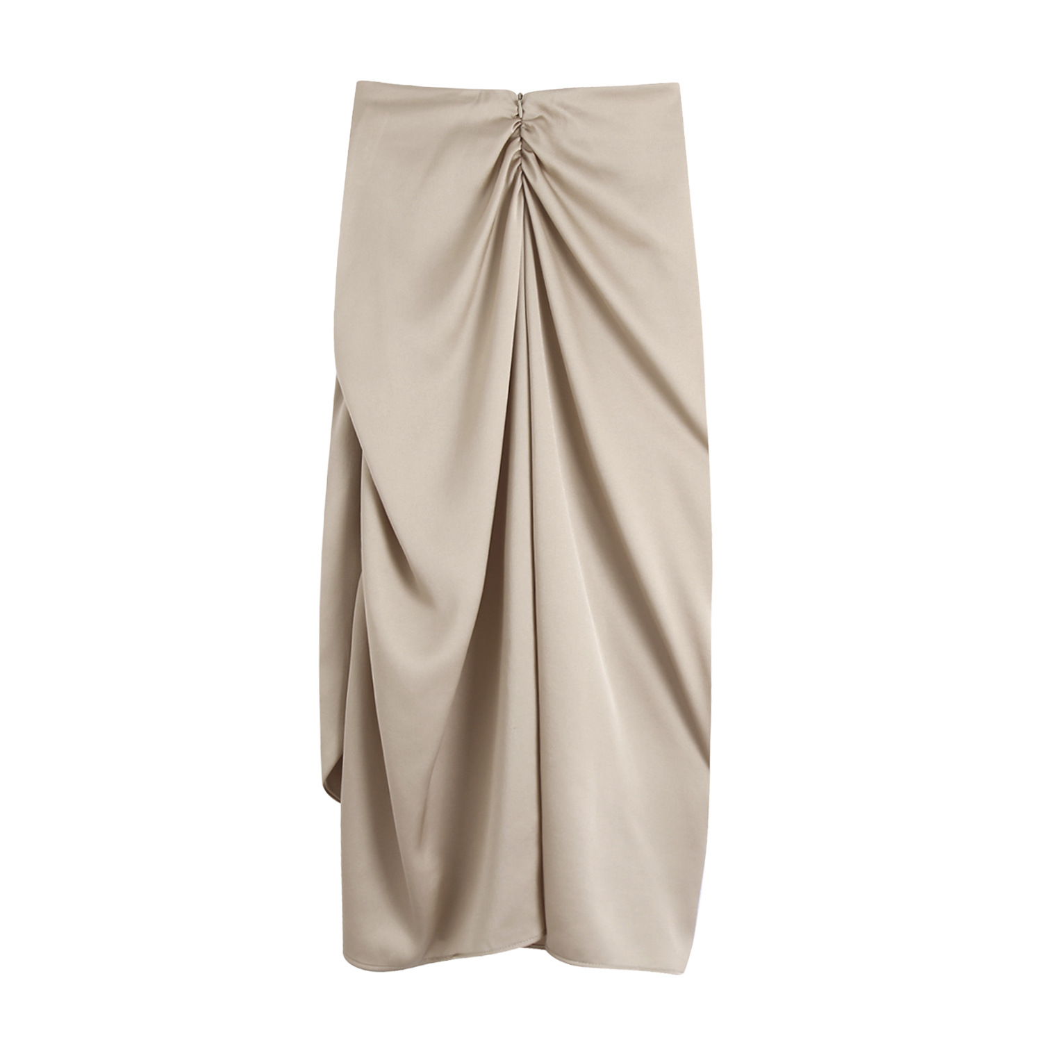 Title 3, Fit And Slim Knotted Midi Skirt for an elegant ...