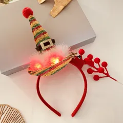 Christmas Antlers Hairband Decoration Plush - 15 Style - View 1