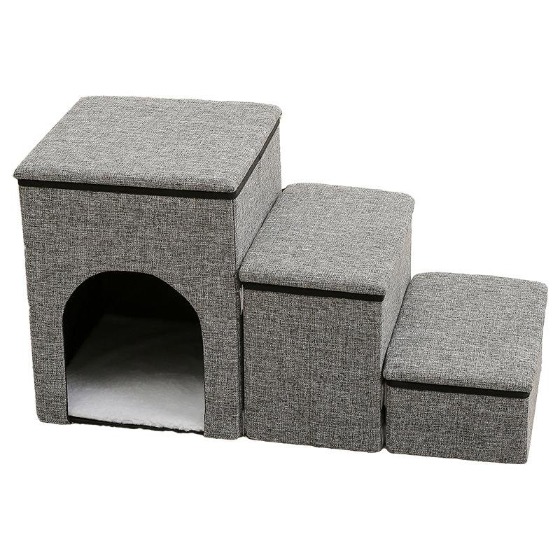 Multi-functional Foldable Pet Stairs Suitable For All Four Seasons