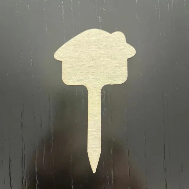 Wooden Succulent Plant Label Creative Gardening Stakes Lt015 14 - Shop at LoveMi
