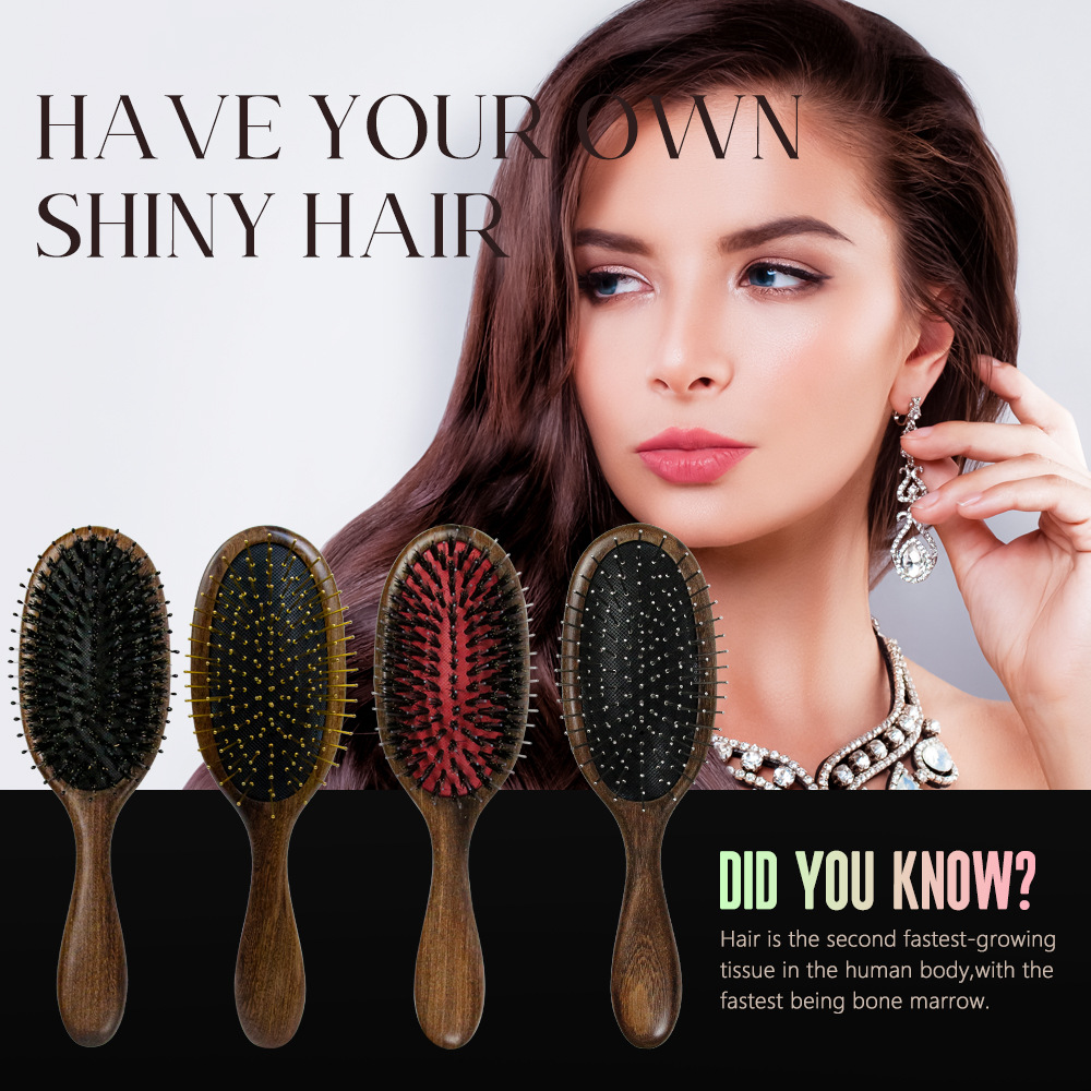 Hairdressing And Health Scalp Massage Comb