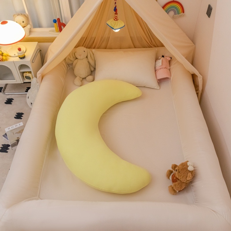 Cooling Extra-Large Moon-Shaped Deep-Sleep Body Pillow