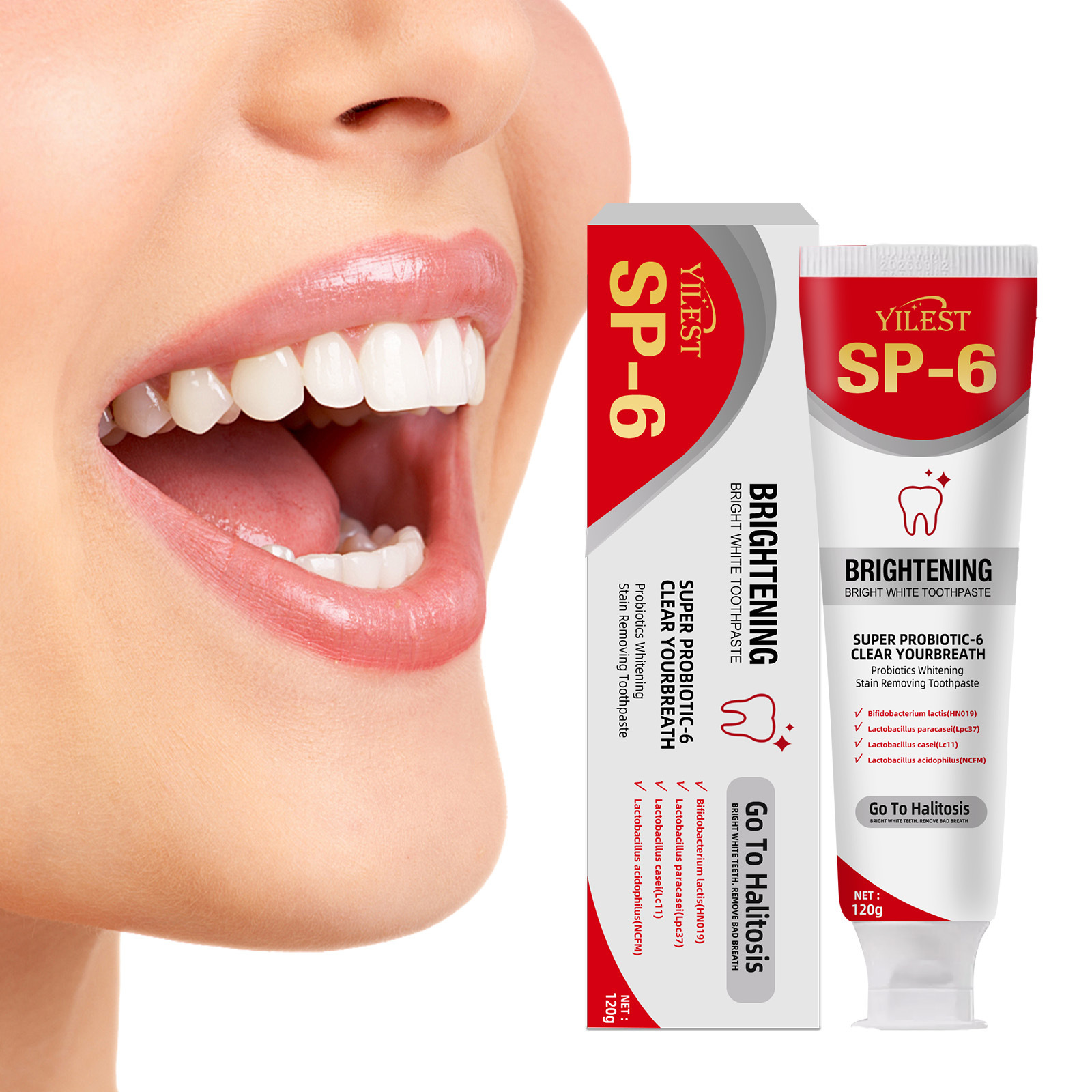 Title 6, Tone Improvement Yellow Tooth Toothpaste