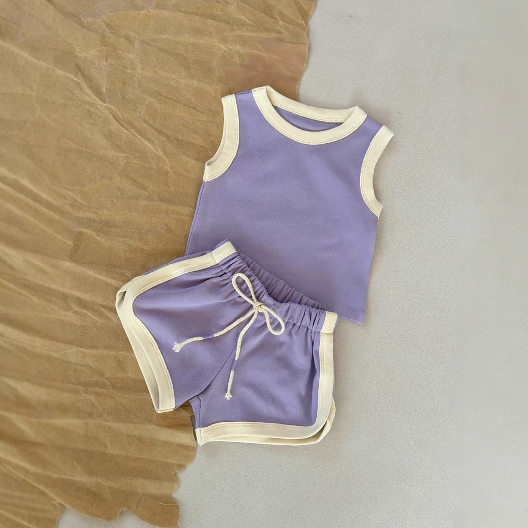 Kids' Sports And Leisure Hot Pants Set