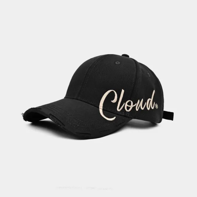 Letters On Side Embroidered Peaked Children's Sun proof Baseball Cap Black - Shop at LoveMi