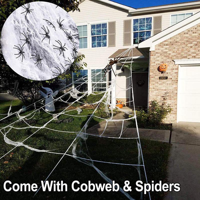 Halloween spider web decoration props (suit four)
