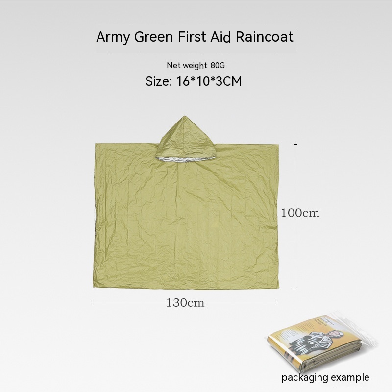 Raincoat Army Green