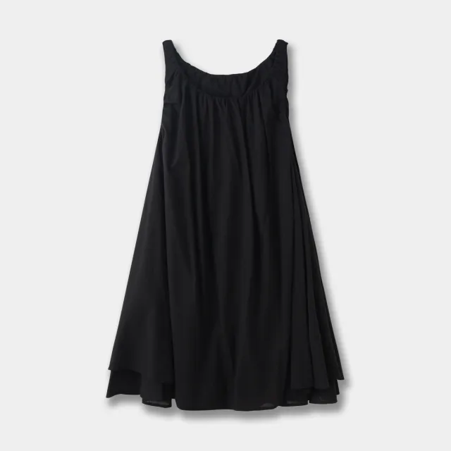 Sleeveless Pleated Suspender Dress South Korea Large Skirt Black - Shop at LoveMi