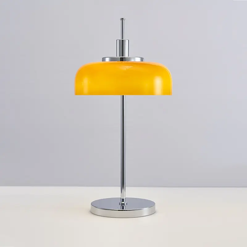 Table Retro Bedroom Creative Glass Lamp