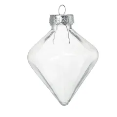 Special-shaped Transparent Christmas New Plastic Ball Bulb Modeling Props - Prismatic Ball - View 1