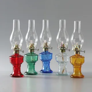 Retro Vintage Glass Kerosene Lamp