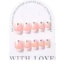 Short Square Armor Piece Wear Nail Sticker view 6