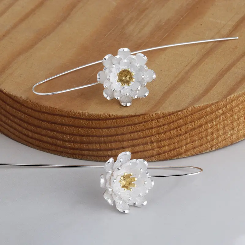 Fashion Vintage Flower Earrings