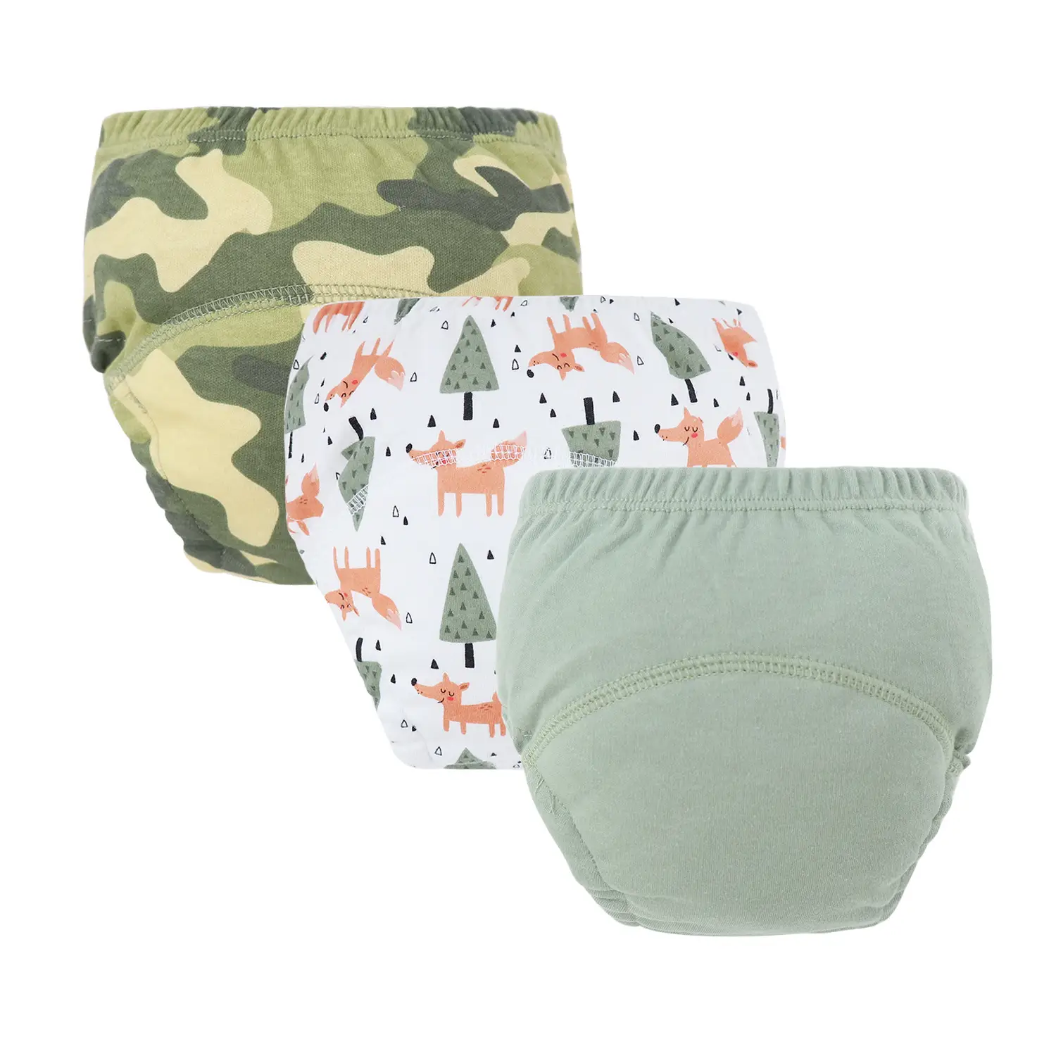 Washable Eco-cotton Pull-up Training Pants For Infants And Toddlers