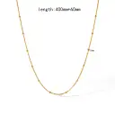 Personalized DIY Vacuum-Plated Stainless Steel Necklace view 24