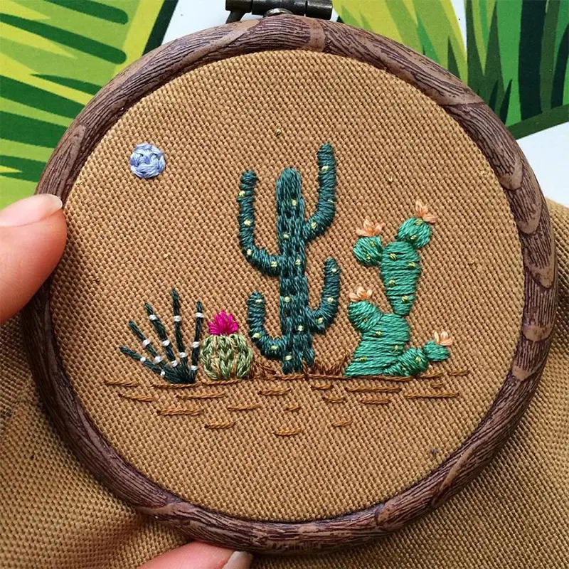 3D Embroidery Beginner Level Handmade Creative