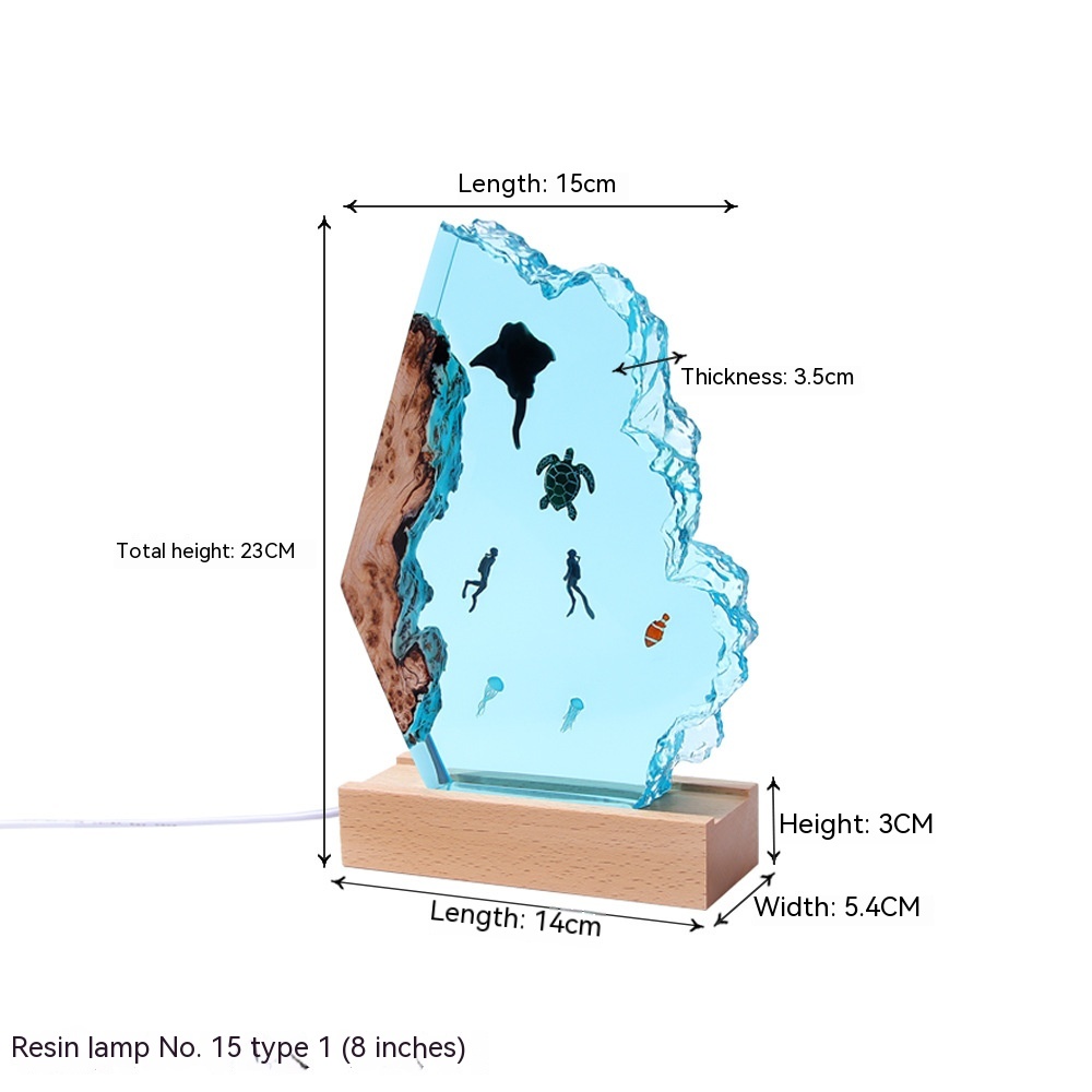 Resin Lamp No 15 1 Model