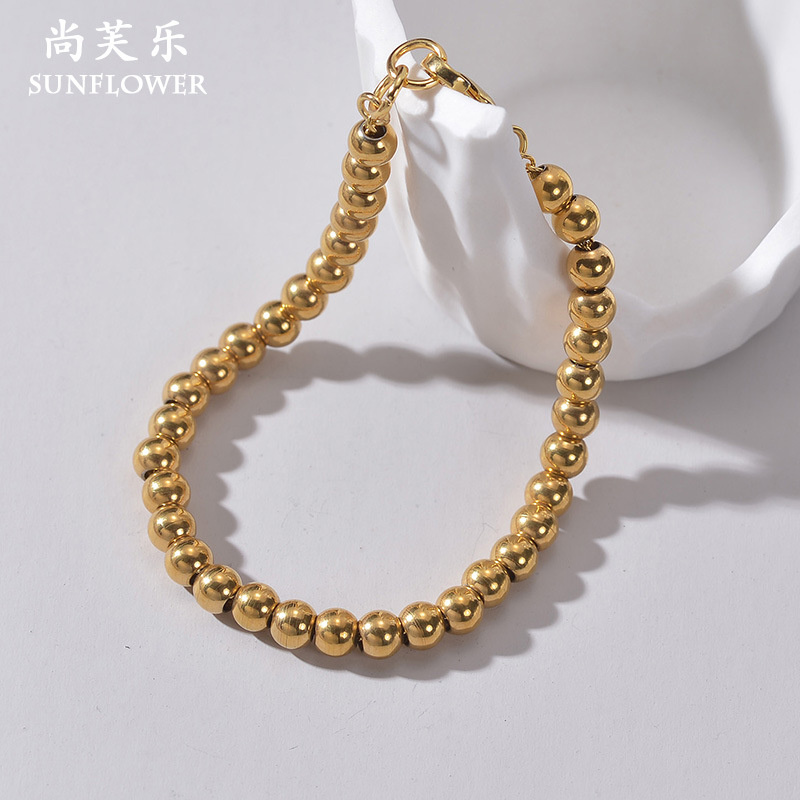 Multi-layer Twin Beaded Round Bracelet