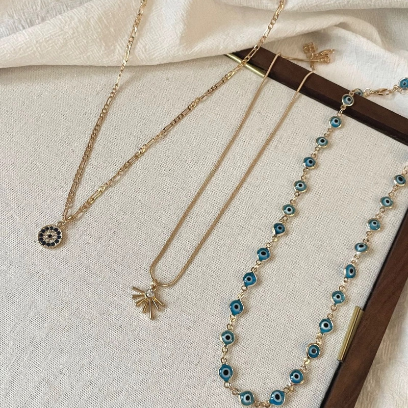 Alloy Pendant Necklace Set, picture 2 of 4