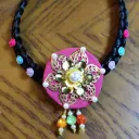 Rose Red Pearl Flower