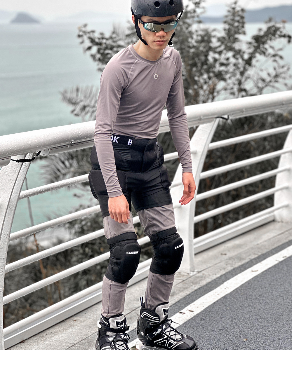 Roller Skating Skating Skateboard Hip Pad Pants Ski Equipment Protection Anti-fall - Image 8