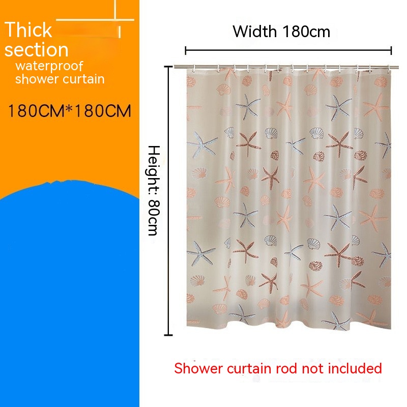 Single Shower Curtain