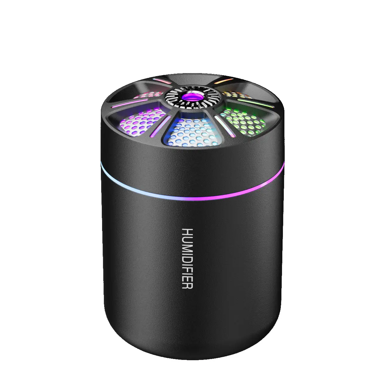 Car Mute Portable Large Spray Ambience Light Humidifier