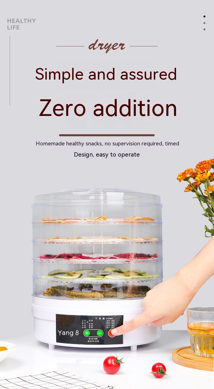 Household Fruit Dehydrator Food Small Foodstuff Dryer — foto 2