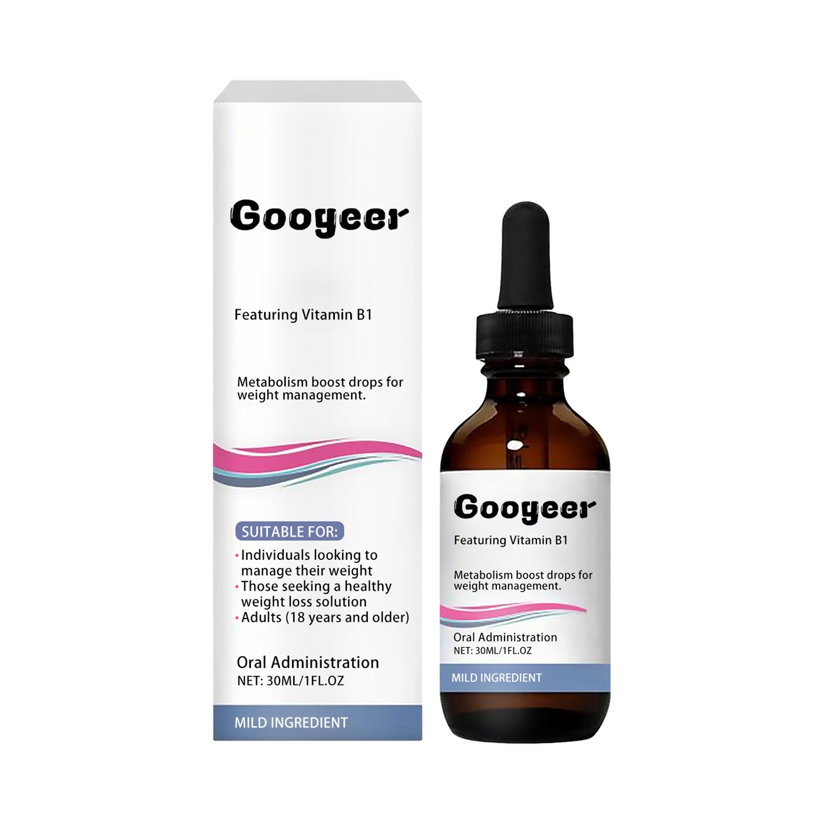 Googeer Metabolism Boost Drops Body Treatment