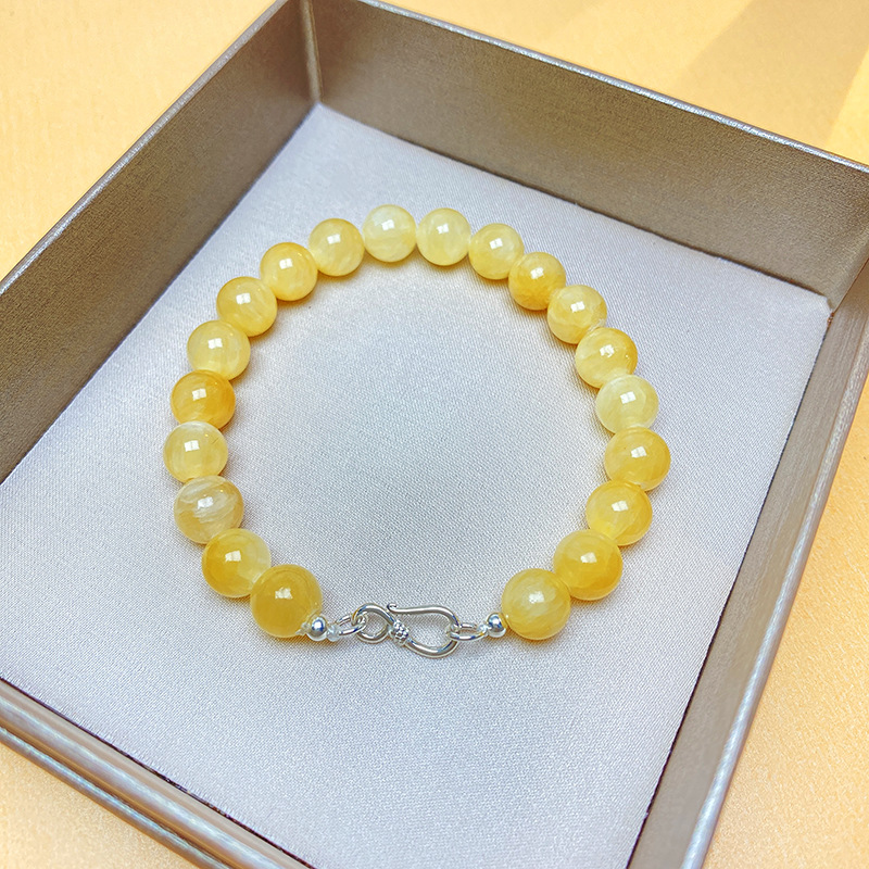 Silver Bracelet Natural Minimalist Rose Aurora Women