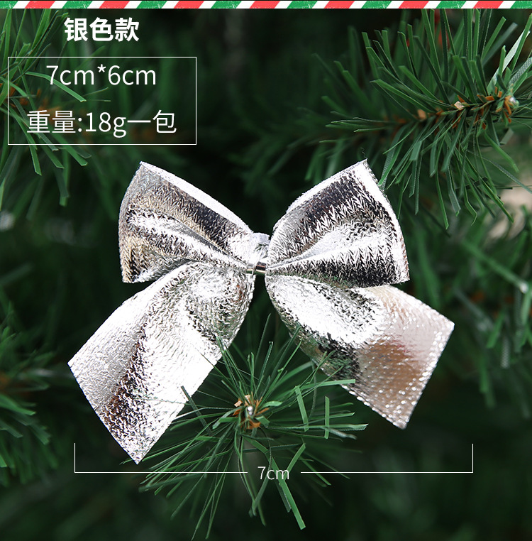 12 Bowknot Silver