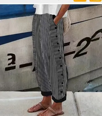 New Casual 3D Digital Printing Drawstring Trousers 37 Models - Shop at LoveMi