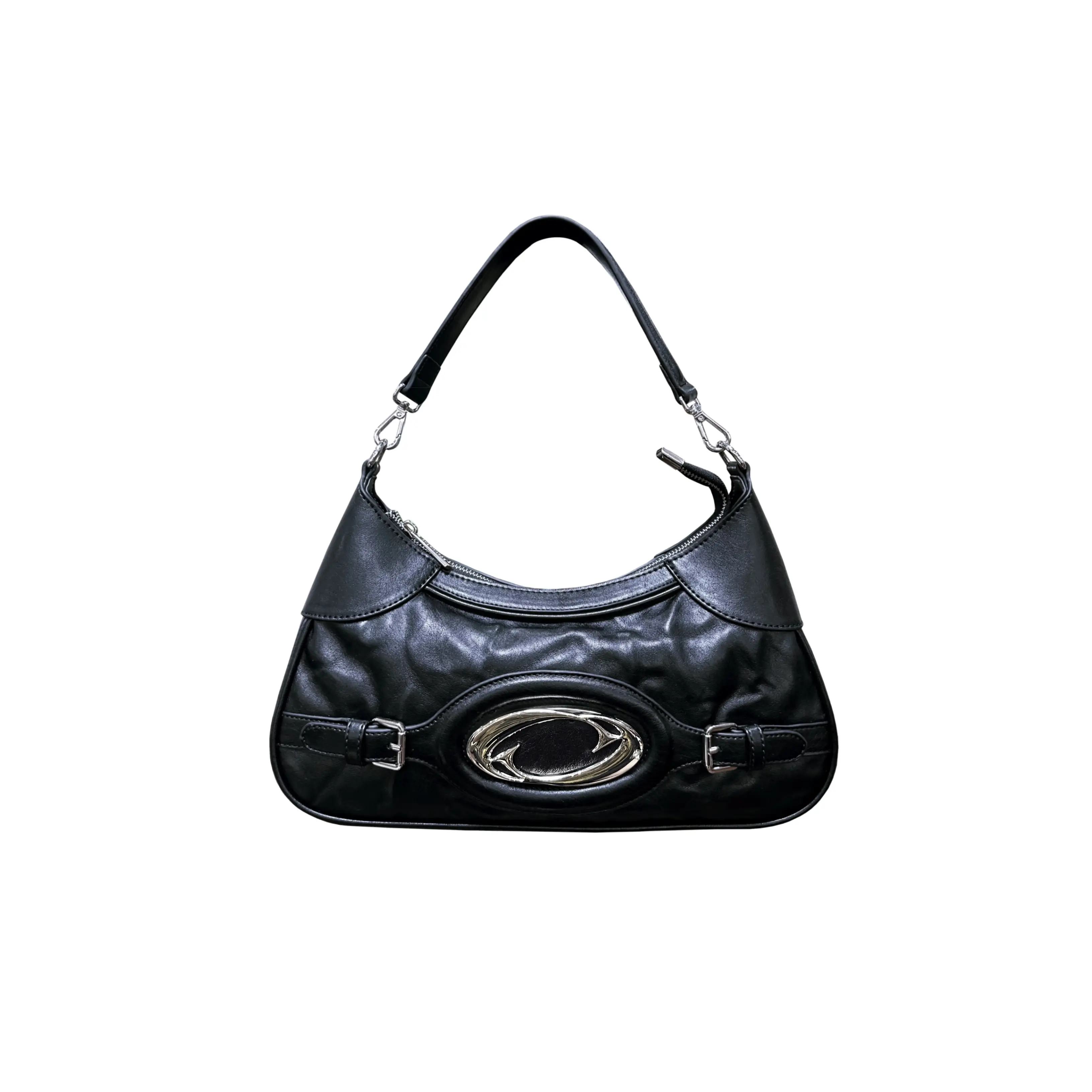 Special-interest Design Wrinkle Texture Fashionable All-match Commuter Crossbody Shoulder Underarm Bag