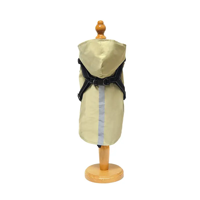 New Pet Raincoat Dog Poncho Cape Reflective Large Dog Clothes Pet Supplies