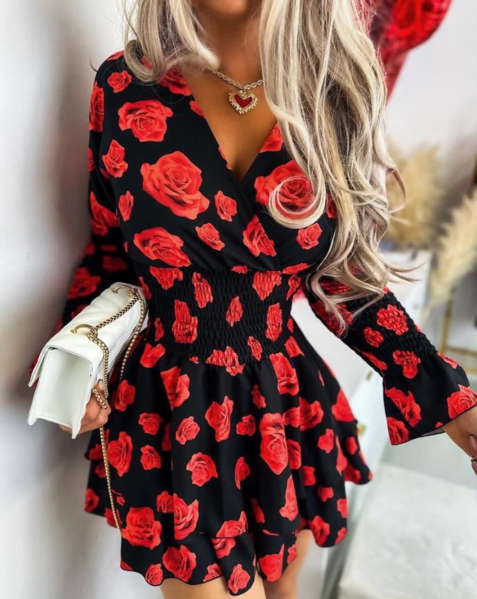 Red Floral