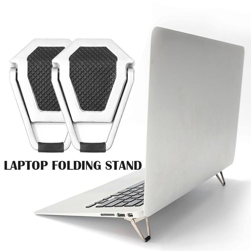 Invisible Foldable And Portable Aluminum Alloy Computer Small Bracket - Image 4