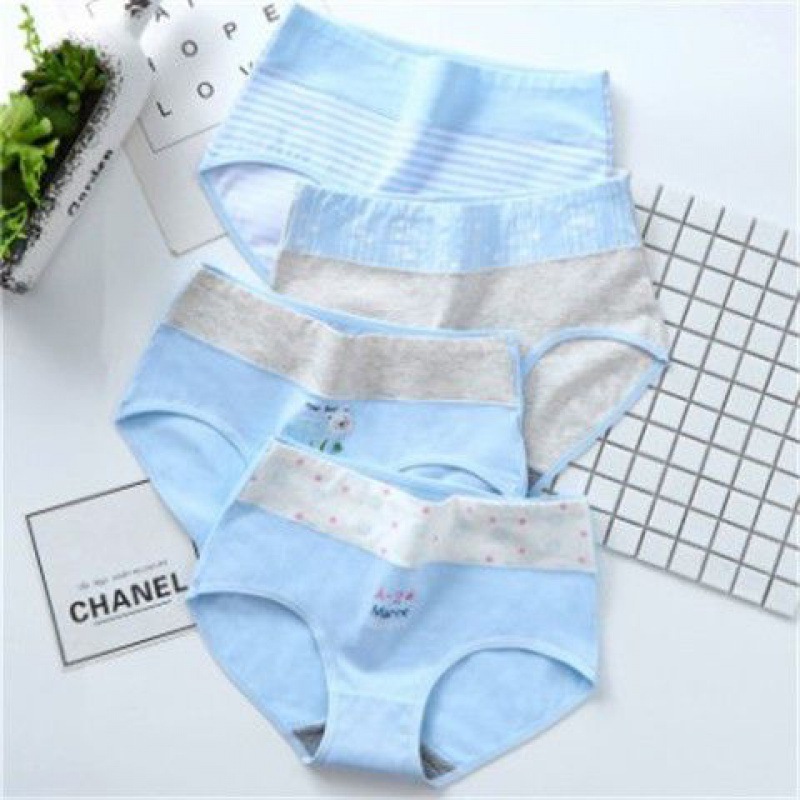 Girls' Cotton Briefs High Waist Shorts For Older Girls Blue - Shop at LoveMi